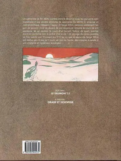 Verso de l'album Le saumon Tome 2 dérives