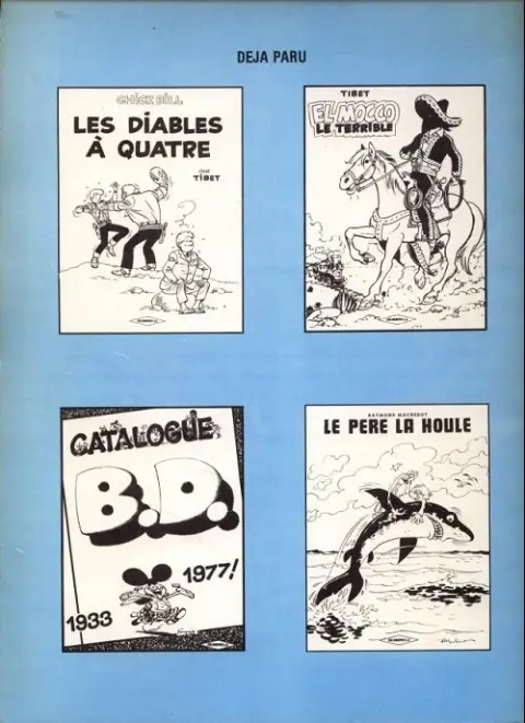 Verso de l'album Thyl et Lamme Le Lama de Laïbona