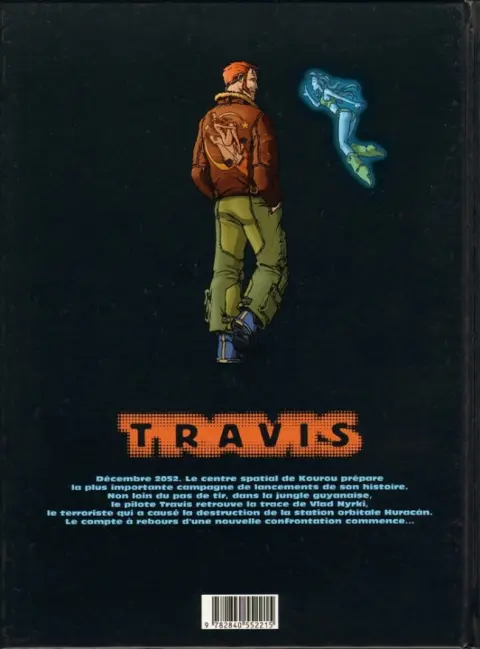 Verso de l'album Travis Tome 2 Opération Minotaure