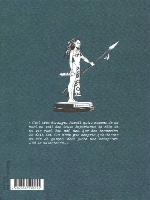 Verso de l'album Tropique de l'agneau