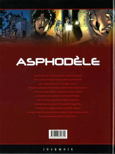 Verso de l'album Asphodèle Tome 2 La corde d'argent