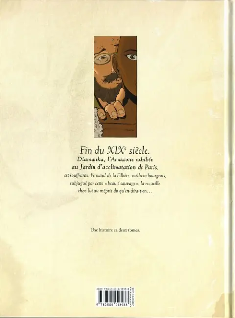 Verso de l'album La Vénus du Dahomey Tome 2 Le dernier combat
