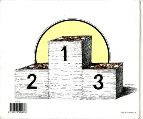 Verso de l'album Le Sport Tome 1