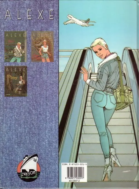 Verso de l'album Alexe Tome 2 Le souffle du dragon