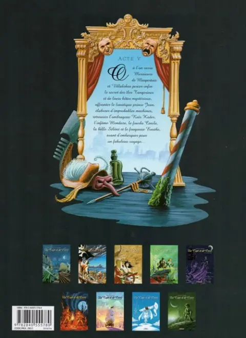 Verso de l'album De Cape et de Crocs Tome 5 Jean Sans Lune