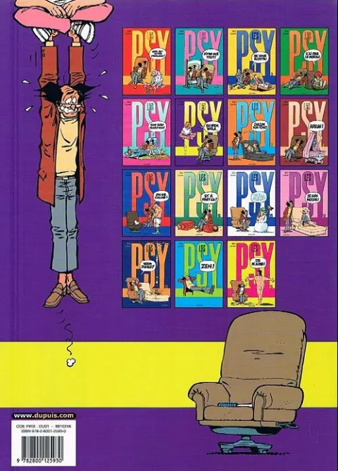 Verso de l'album Les Psy Tome 6 Eh bien, voilà...