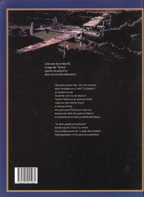 Verso de l'album Thomas Noland Tome 1 La glaise des cimetières