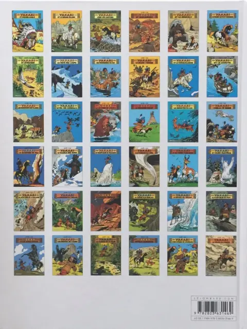 Verso de l'album Yakari Tome 8 Au pays des loups