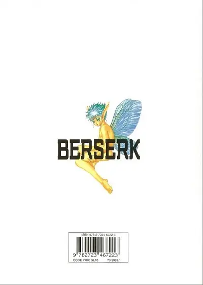 Verso de l'album Berserk 31