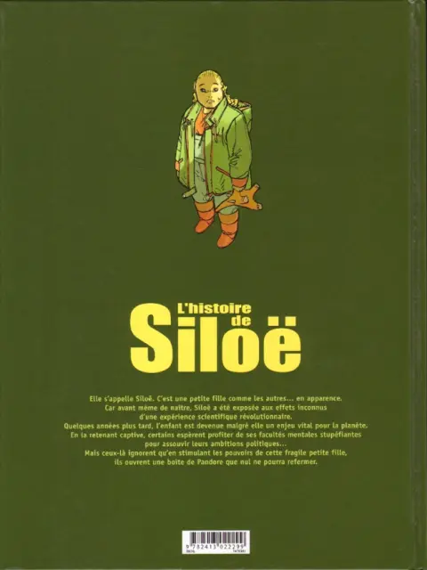 Verso de l'album L'Histoire de Siloë Tome 3 Big Bang