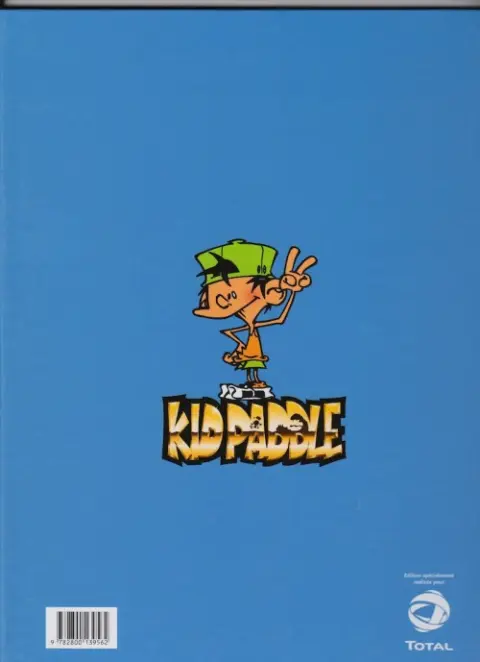 Verso de l'album Kid Paddle L'Abominable Blork des mers - Compil' de gags