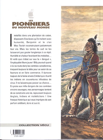 Verso de l'album Les Pionniers du Nouveau Monde Tome 15 Le Choix de Crimbel