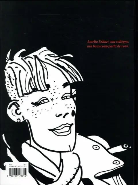 Verso de l'album Corto Maltese Tome 12 Mû, la cité perdue