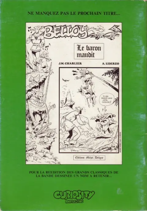 Verso de l'album Belloy Tome 2 La princesse captive