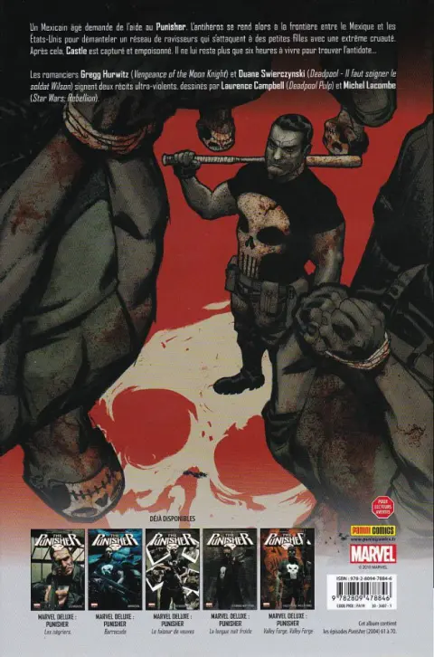 Verso de l'album Punisher Max Tome 8 Six heures à vivre