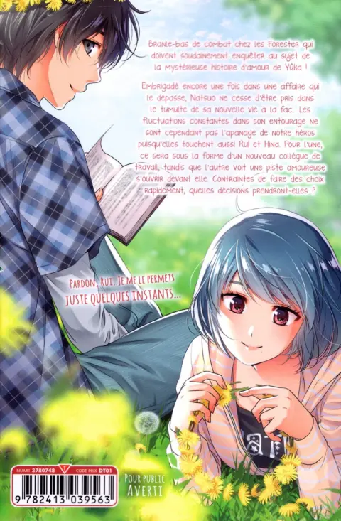 Verso de l'album Love X Dilemma Volume 18