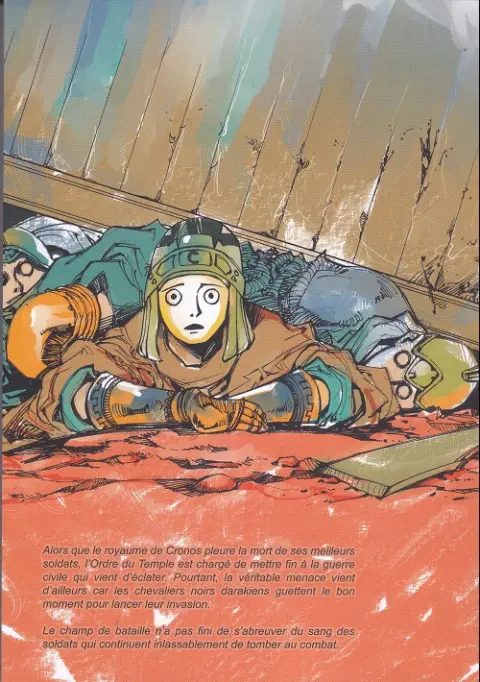 Verso de l'album Ares - The Vagrant Soldier - Le Soldat Errant 9