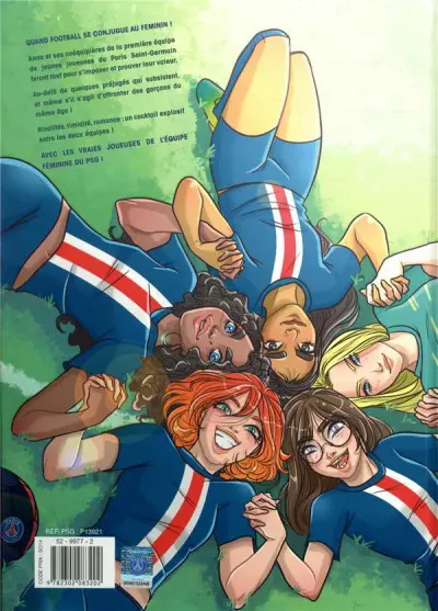 Verso de l'album Paris Saint-Germain : Girls Power 1 Une question d'honneur