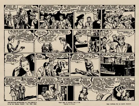 Verso de l'album Les belles aventures Charlie Chan - La dernière enquête de Charlie Chan