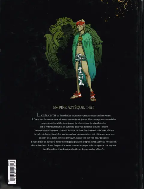 Verso de l'album Le serpent et la Lance Acte 1 Ombre-montagne