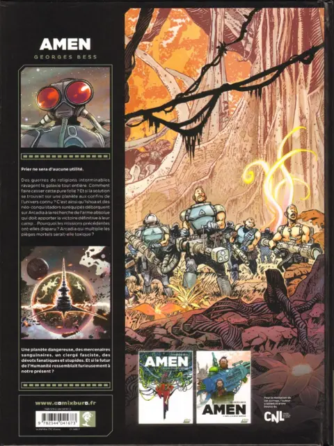 Verso de l'album Amen Tome 1 Ishoa ou la précession des équinoxes