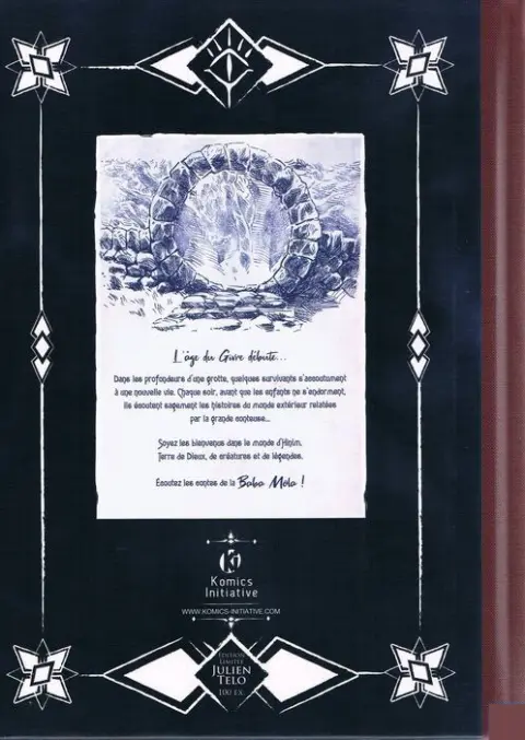 Verso de l'album Les contes du Givre Tome 1 Ouverture