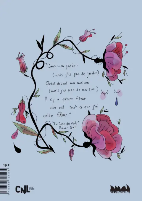 Verso de l'album C'est comme ça que je disparais