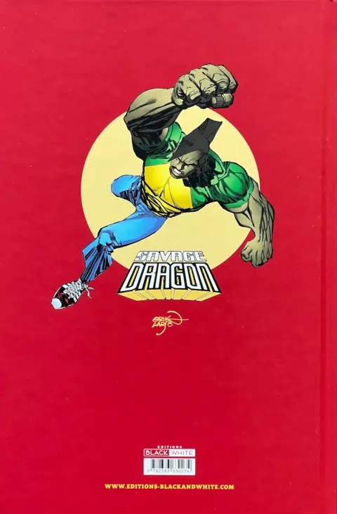 Verso de l'album Savage Dragon Vol. 2 Les choses de la vie