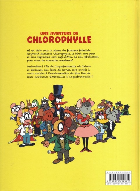 Verso de l'album Une aventure de Chlorophylle Tome 1 Embrouilles à Coquefredouille