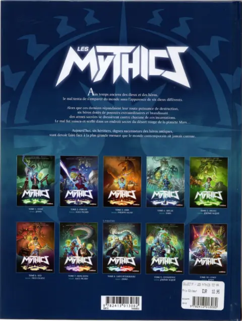 Verso de l'album Les Mythics Tome 7 Hong Kong