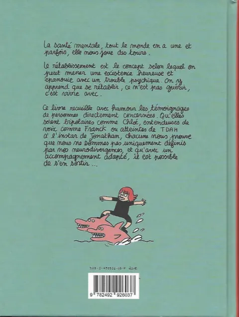 Verso de l'album Se Rétablir Tome 1 Une enquête sur le rétablissement en santé mentale