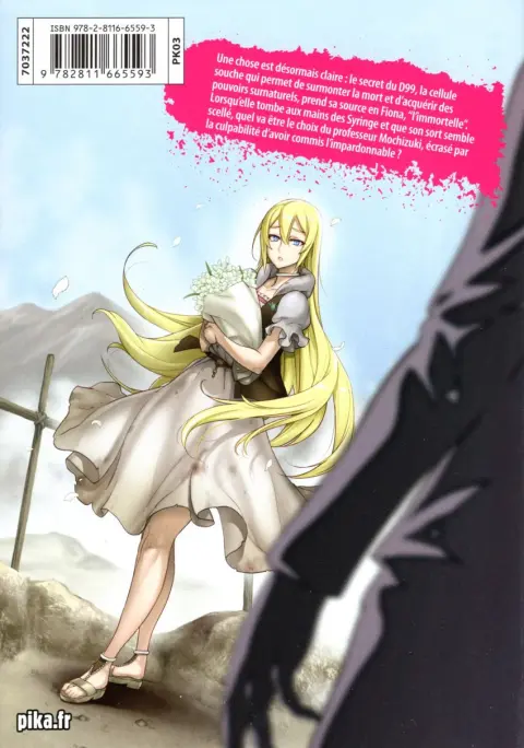 Verso de l'album Triage X 22