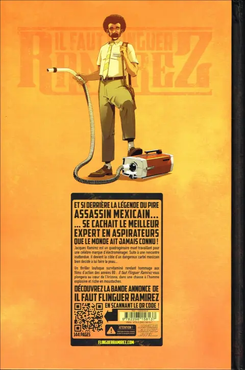Verso de l'album Il faut flinguer Ramirez Acte 1