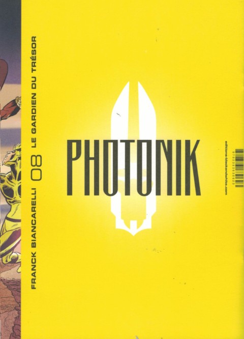 Verso de l'album All Star Photonik Tome 8