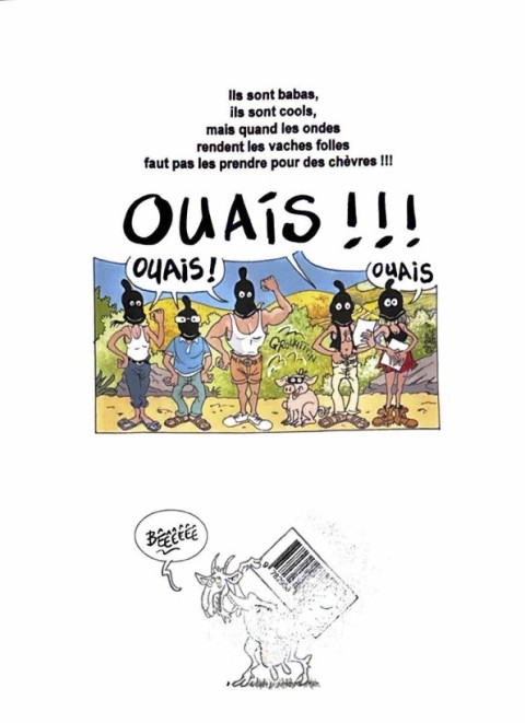 Verso de l'album Les aventuriers de L'Ardèche Perdue La 7G ne répond plus