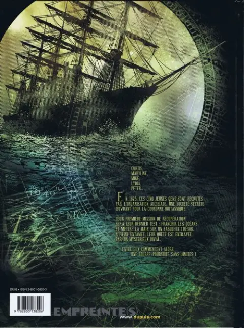 Verso de l'album Les Corsaires d'Alcibiade Tome 2 Le rival