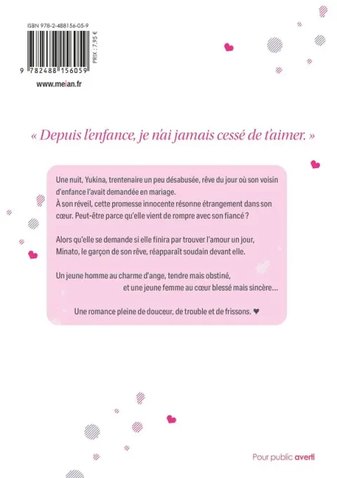 Verso de l'album Alors, sois tout à moi