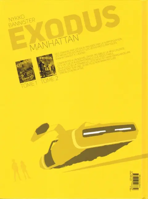 Verso de l'album Exodus Manhattan 1/2