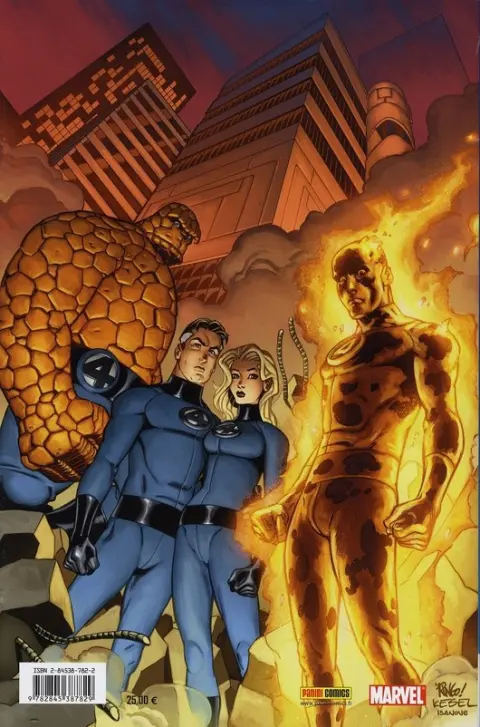 Verso de l'album Fantastic Four Tome 2 Coup de force