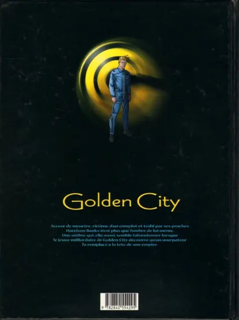 Verso de l'album Golden City Tome 2 Banks contre Banks