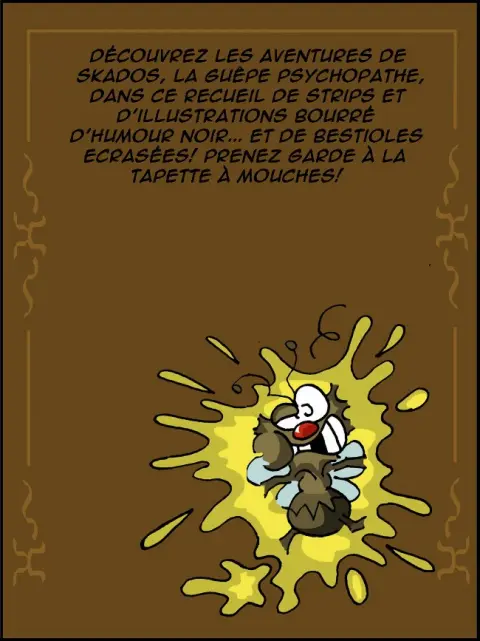 Verso de l'album Guêpe-ride Tome 1 Dard Vinci Code