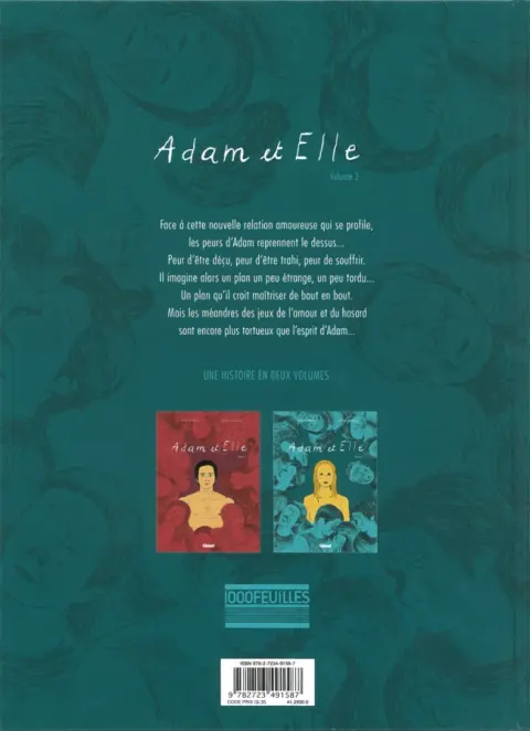Verso de l'album Adam et Elle Tome 2 Deuxième partie