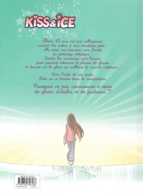 Verso de l'album Kiss & Ice Tome 1 Butterfly