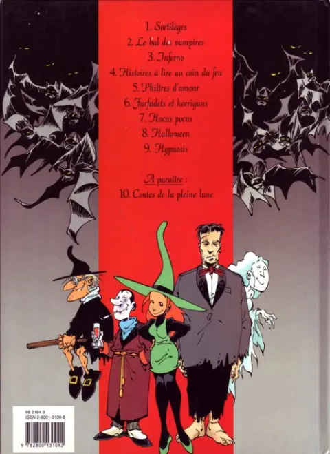 Verso de l'album Mélusine Tome 9 Hypnosis