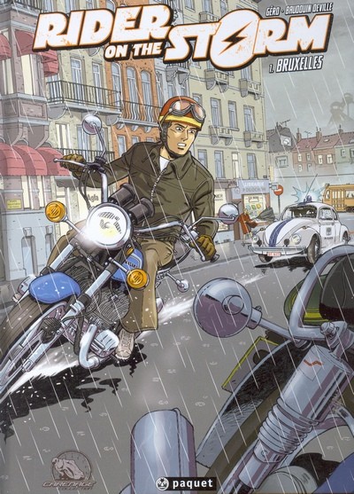 Couverture de l'album Rider on the storm Tome 1 Bruxelles