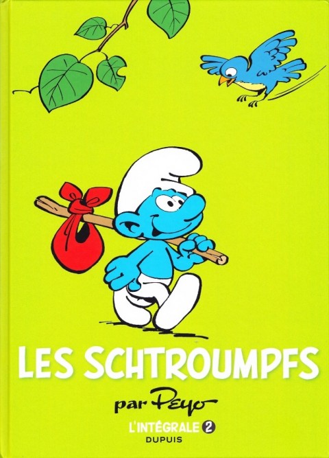 Couverture de l'album Les Schtroumpfs L'Intégrale 2 1967 - 1969