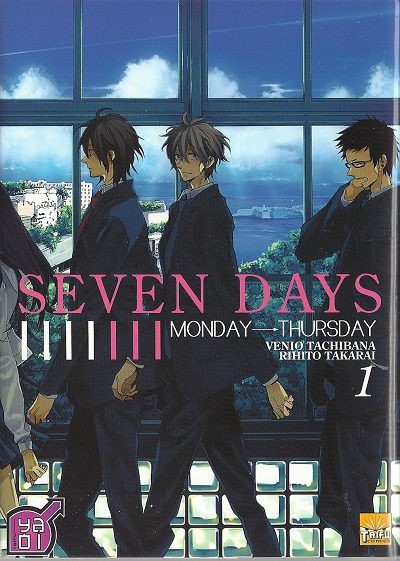 Couverture de l'album Seven days 1 Monday - Thursday