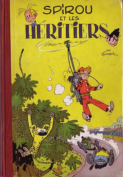 Spirou et Fantasio Tome 4 Spirou et les héritiers