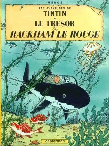 Tintin Tome 12 Le trésor de Rackham le Rouge