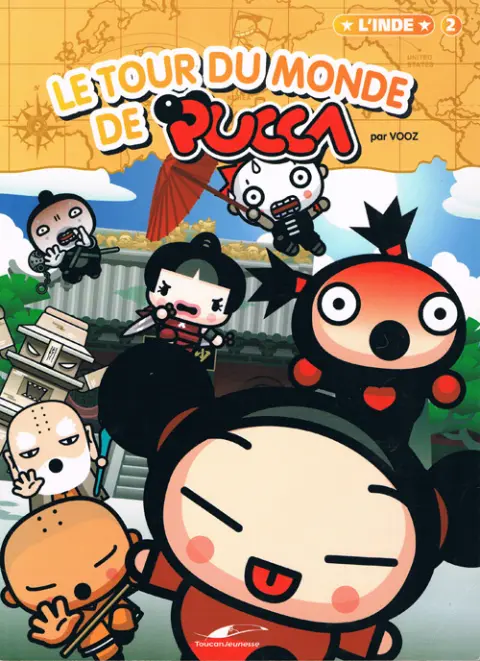 Le Tour du monde de Pucca Tome 2 L'Inde